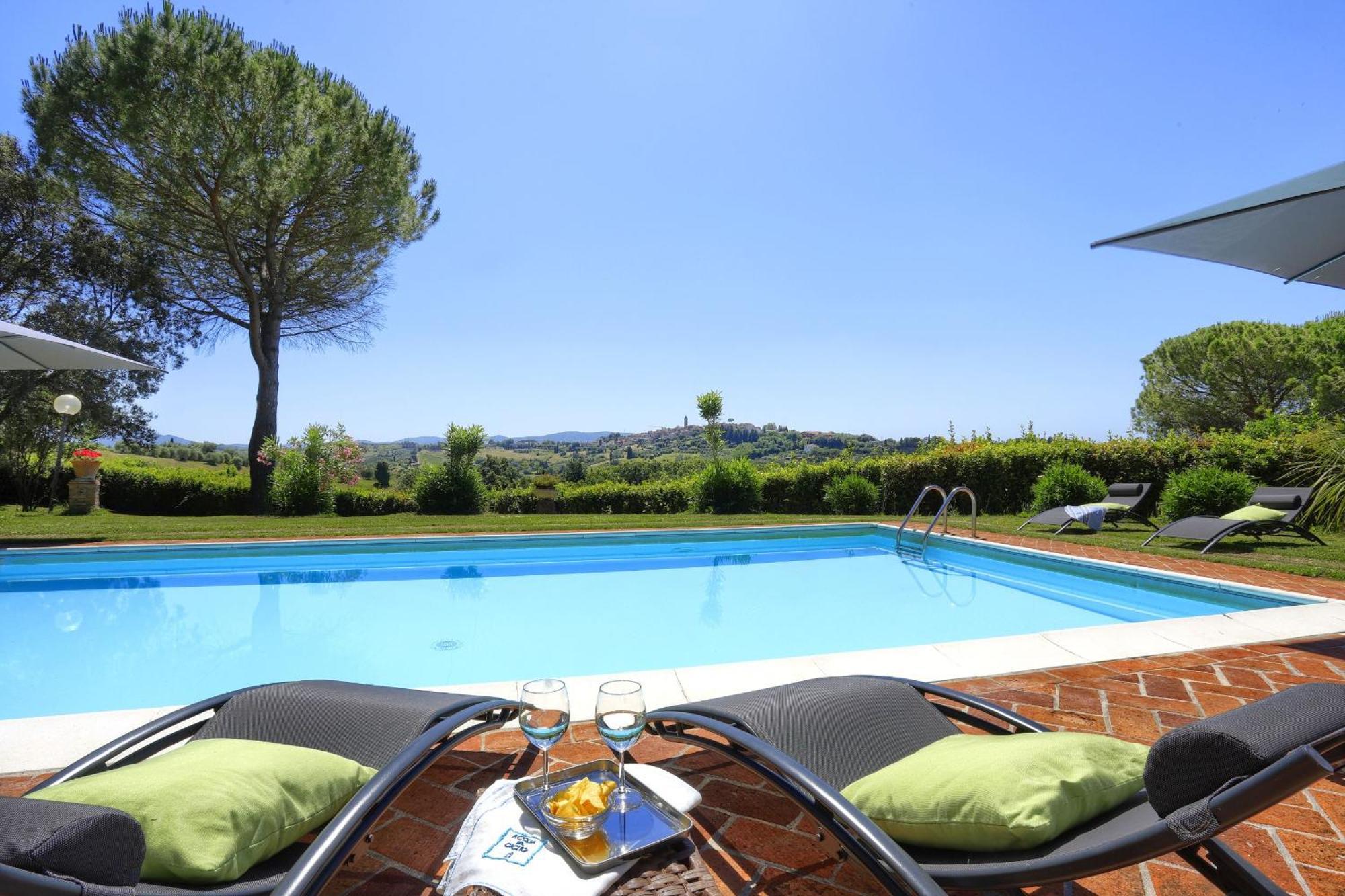 Villa Orsini Peccioli - Villa Storica Ad Uso Esclusivo Con Piscina Exterior foto