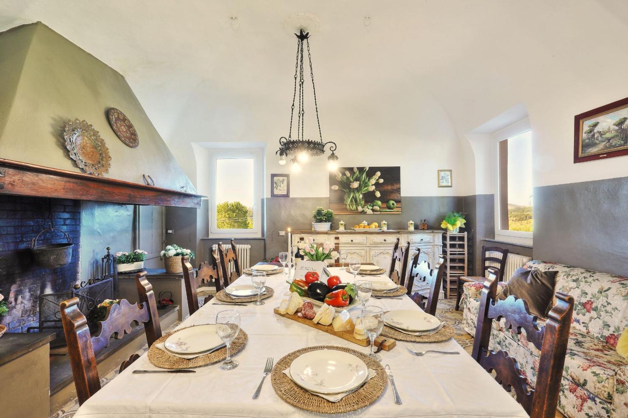 Villa Orsini Peccioli - Villa Storica Ad Uso Esclusivo Con Piscina Exterior foto