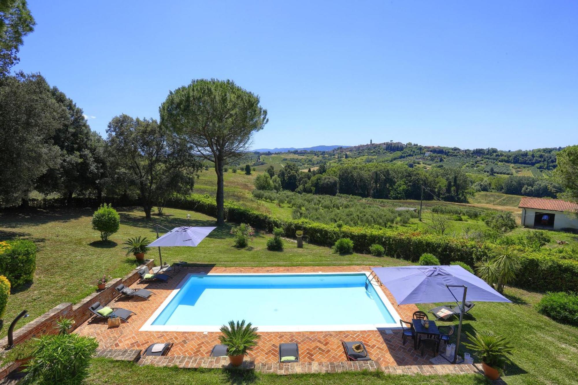 Villa Orsini Peccioli - Villa Storica Ad Uso Esclusivo Con Piscina Exterior foto